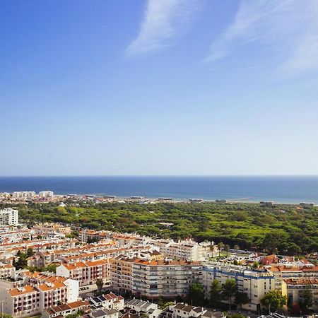 Appartamento T2 Com Uma Vista Deslumbrante Sobre O Atlantico! Costa da Caparica Esterno foto